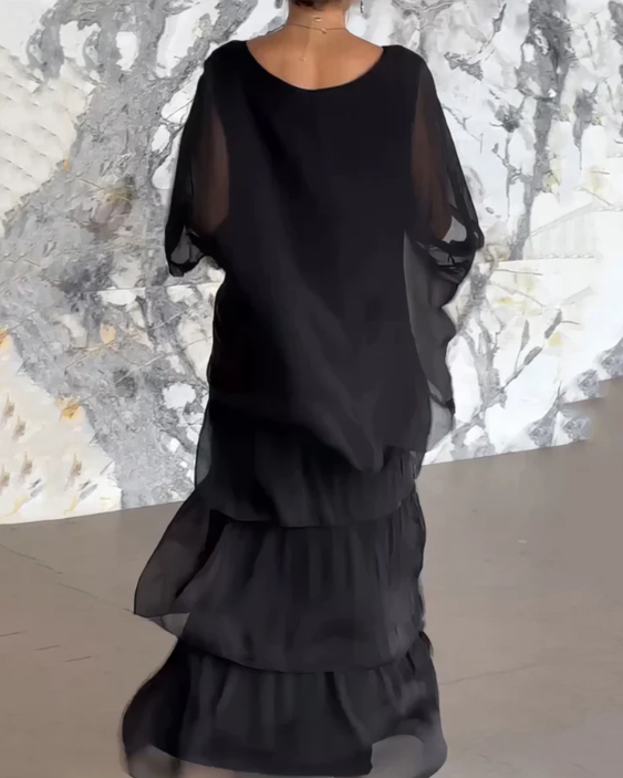 Lara™ Elegant Flytende Maxi-kjole