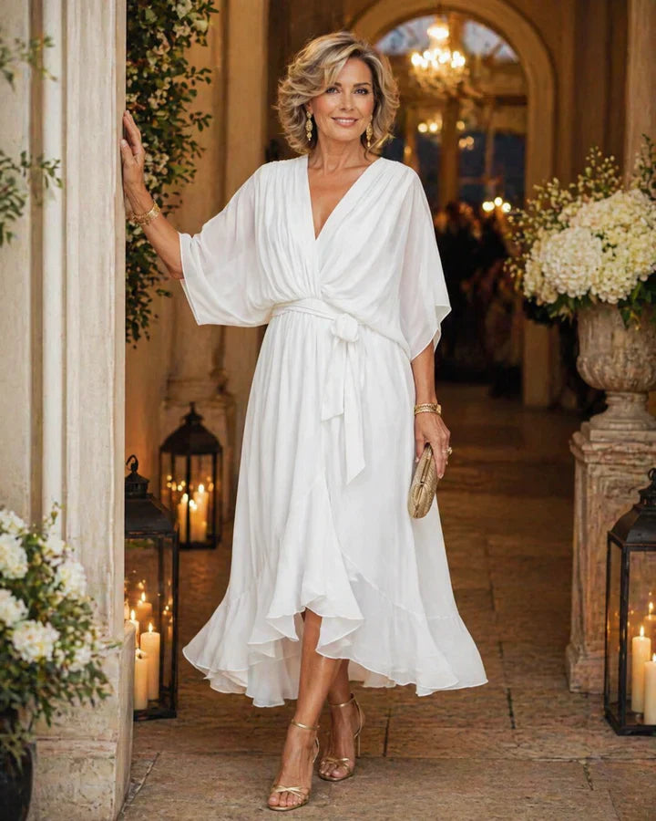 SELAH™ | ELEGANT V-HALS KJOLE