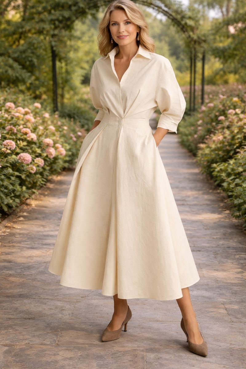 MONROE™ | WRAP-FRONT FLYTENDE MAXI-KJOLE