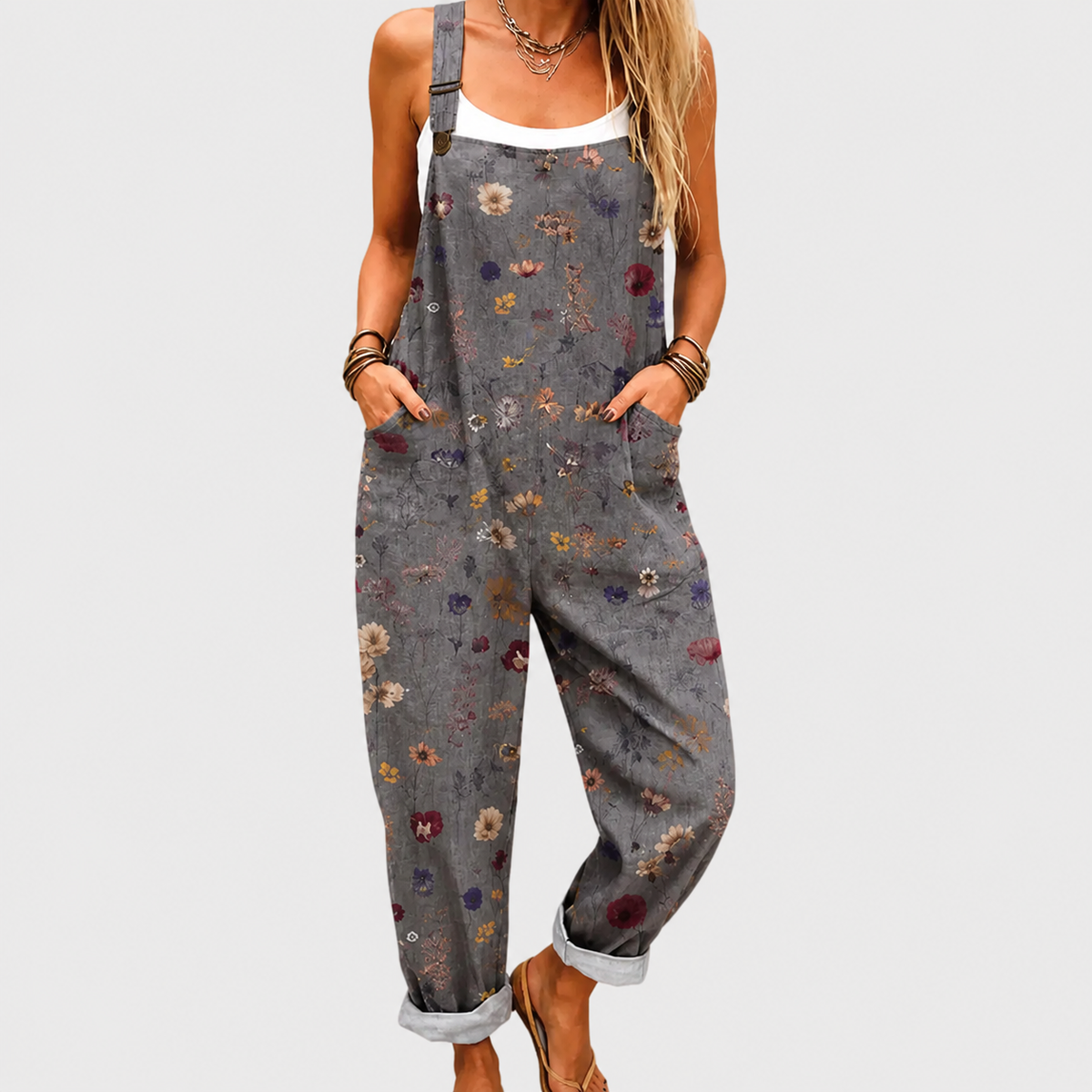 INGEBORG™ | KOMFORTABEL MØNSTRET OVERALL