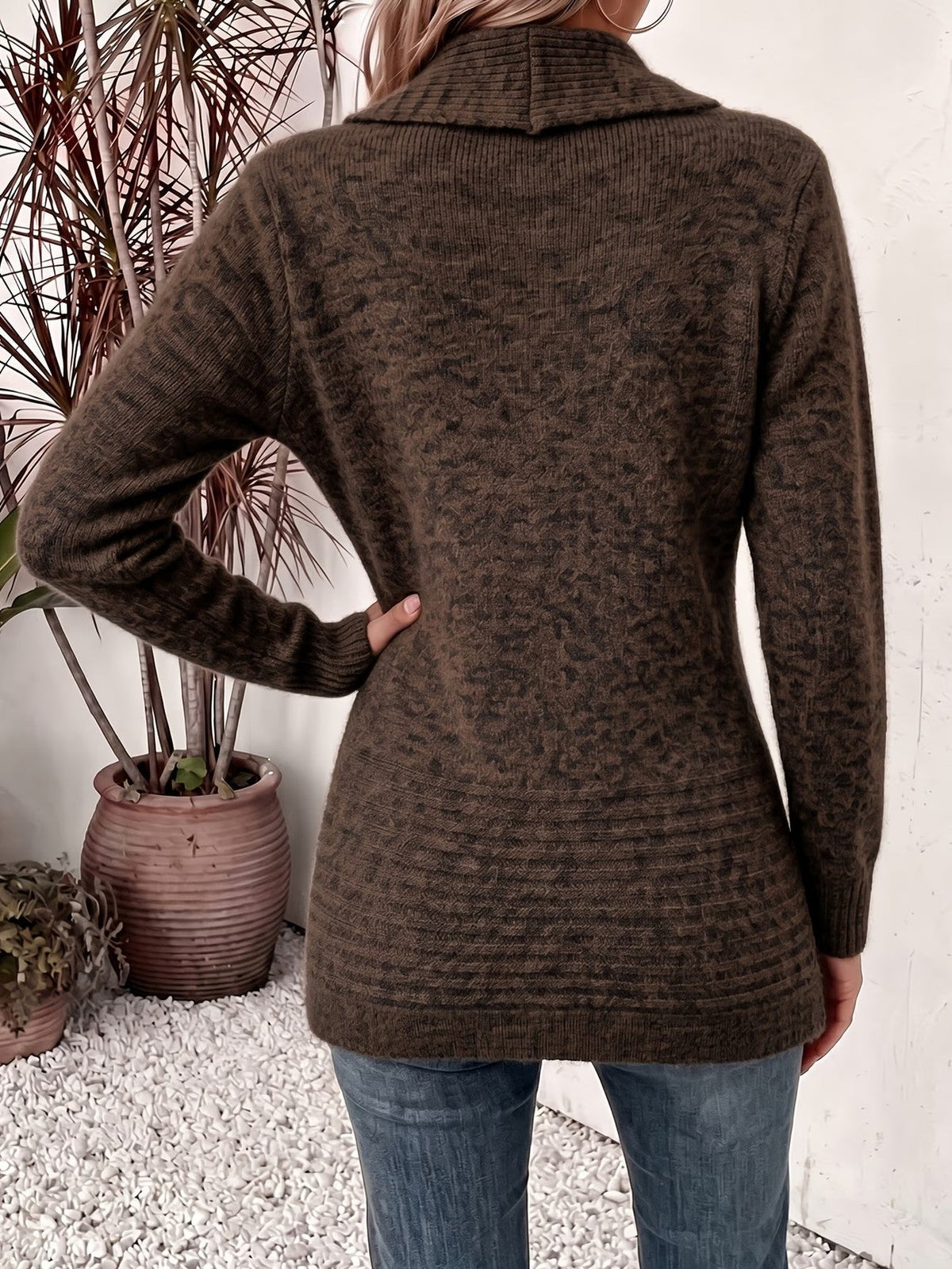 CAMILLE™ | RIBBESTRIKKET CARDIGAN