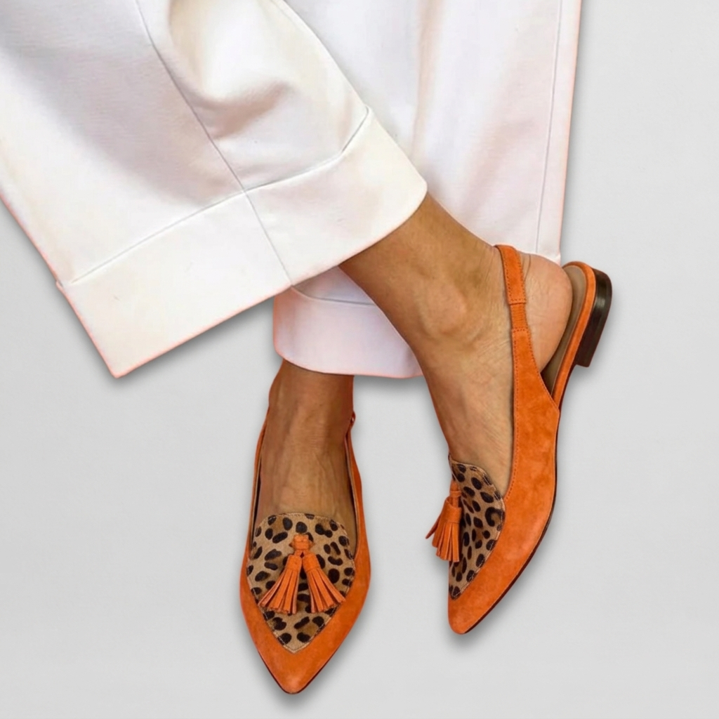 ELENA™ | SANDALER MED REMMER OG FRYNSER