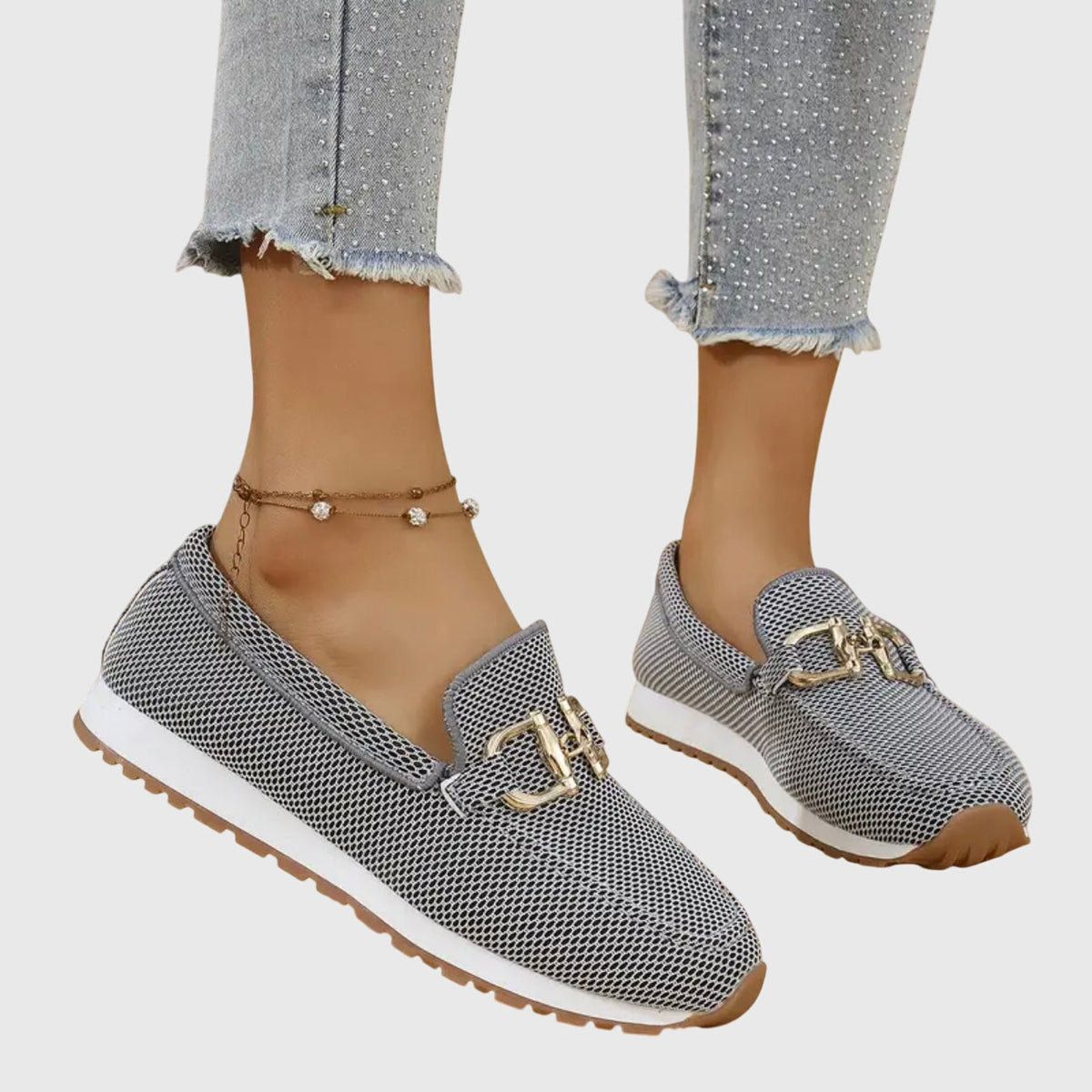 SIGRID™ | Ortopediske Loafer Sneakers