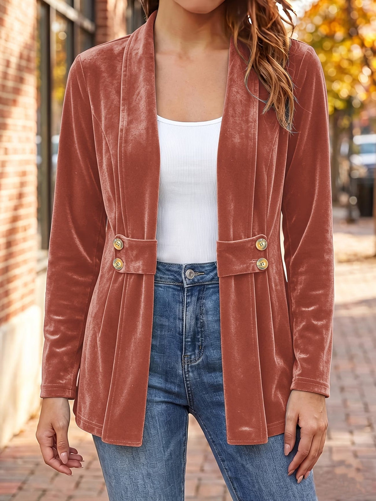 SIENNA™ | RIBBESTRIKKET CARDIGAN
