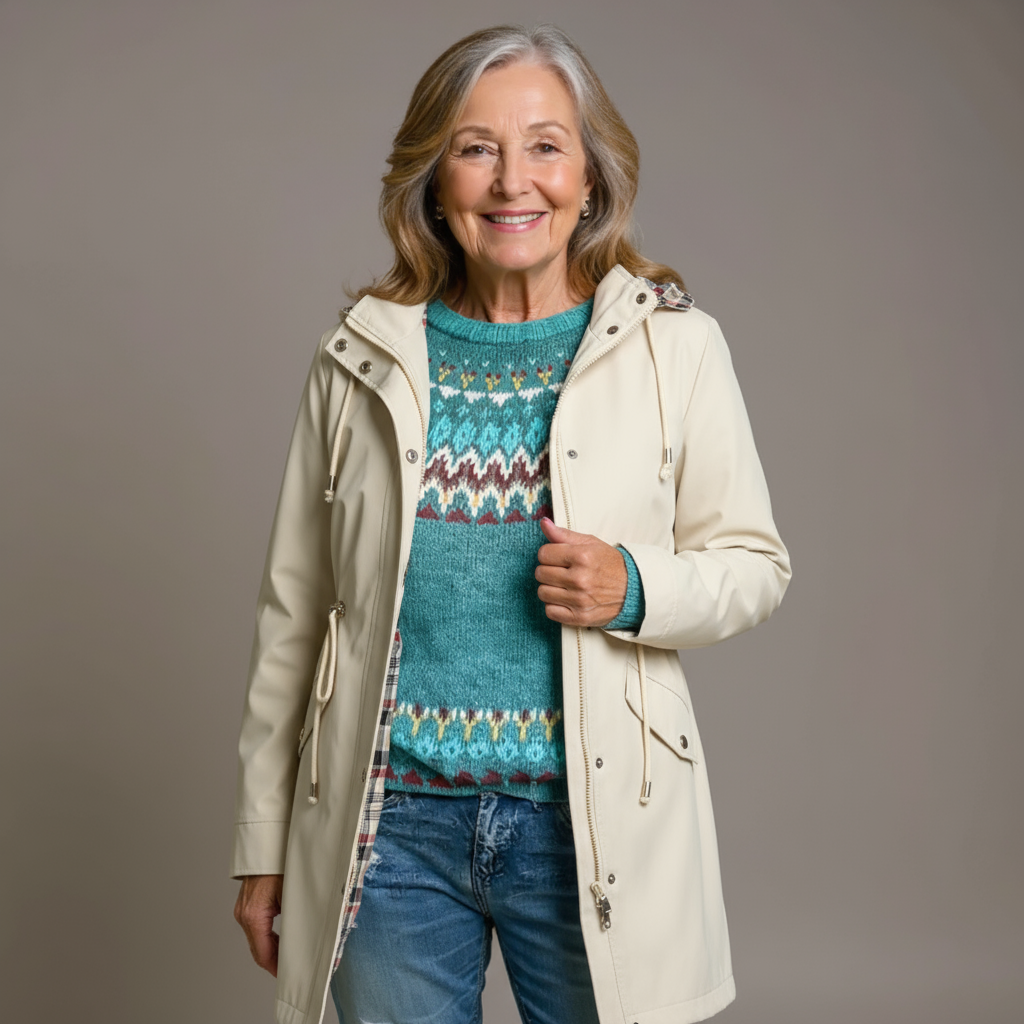 ISOLANDRA™ | ELEGANT JAKKE — Hvit