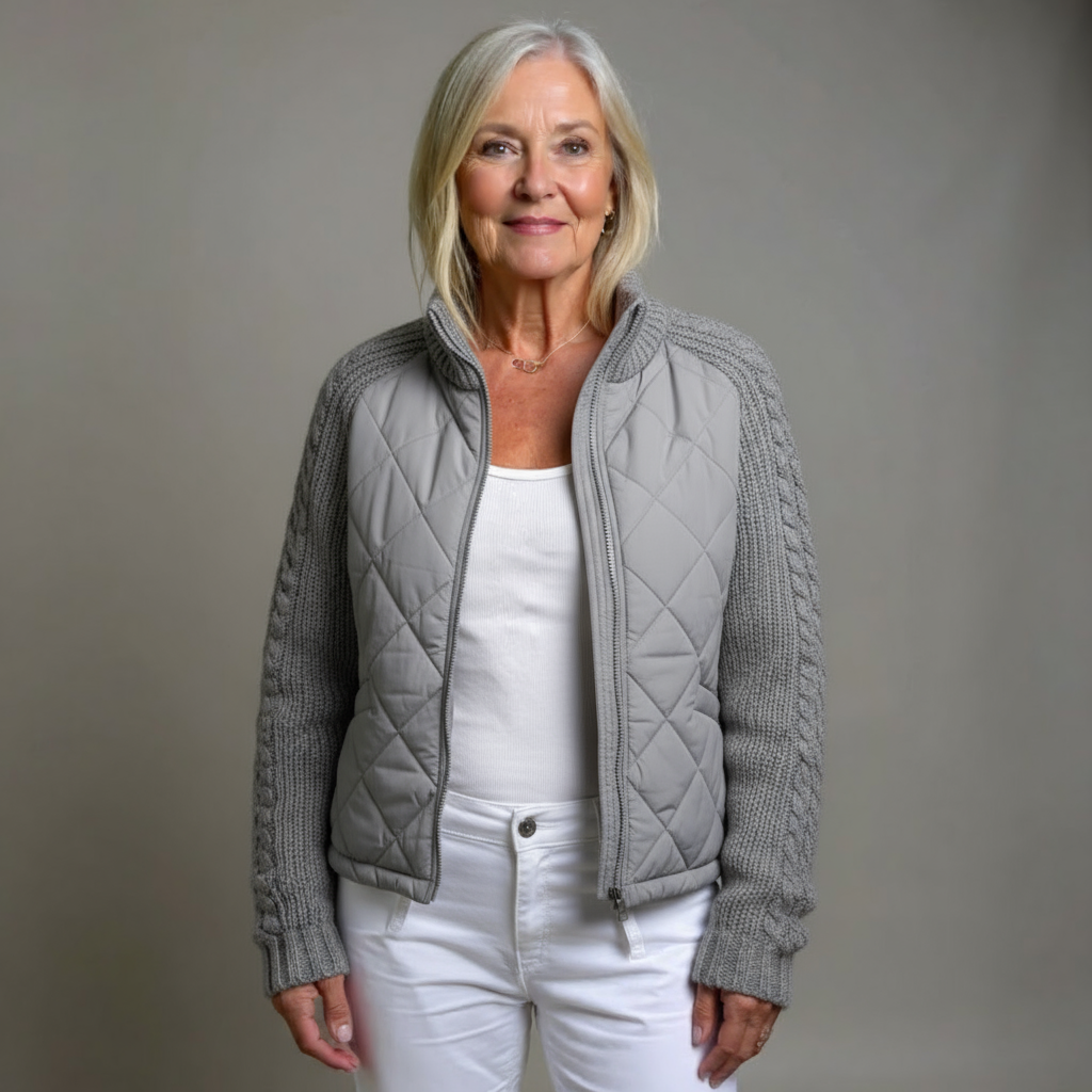 HAVIRAE™ | ELEGANT JAKKE — Grå