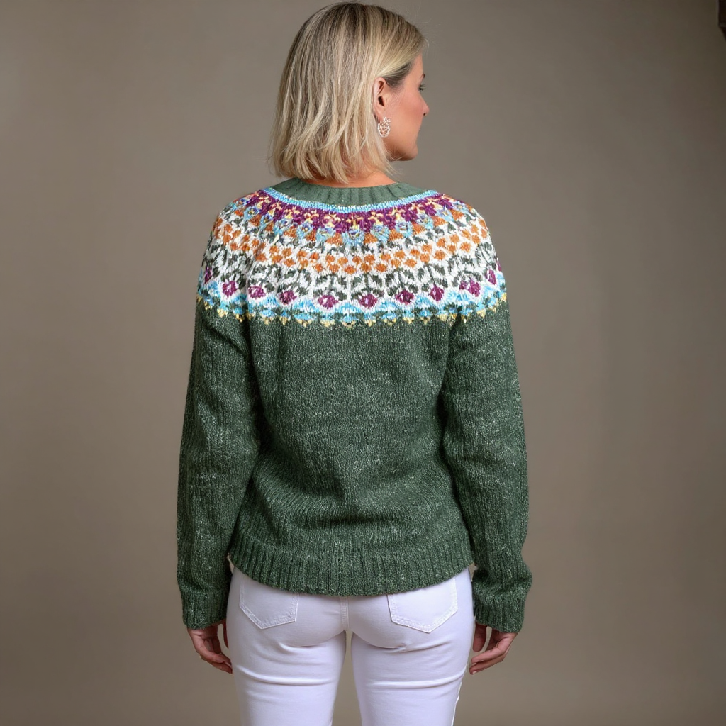Saela & Co  - Classic Icelandic Wool Vintage Cardigan