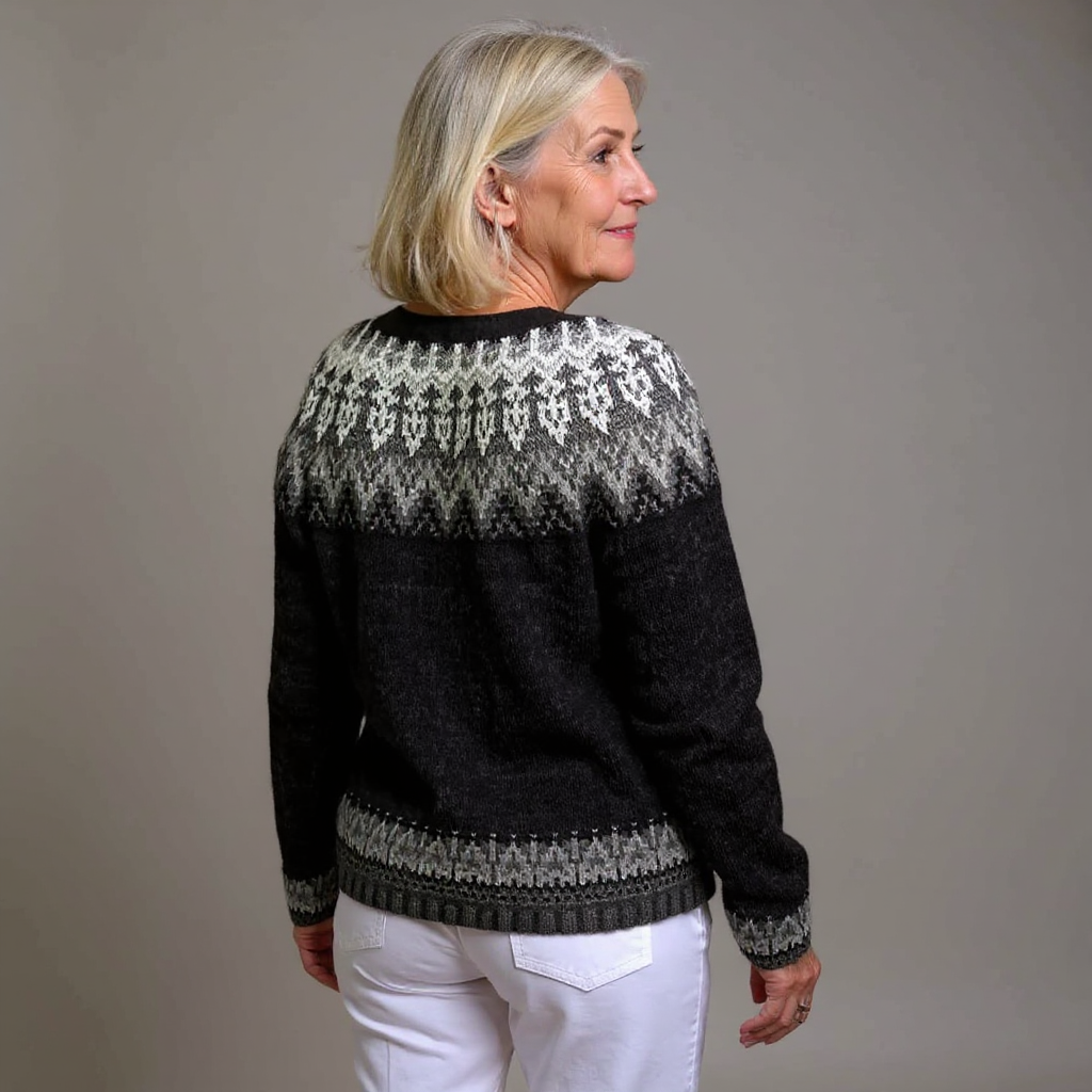 SOLVEIG™ | KLASSISK STRIKKECARDIGAN
