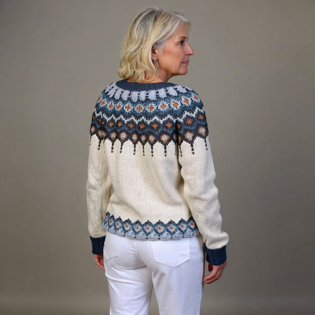 HELLE™ | KLASSISK ISLANDSK ULLCARDIGAN