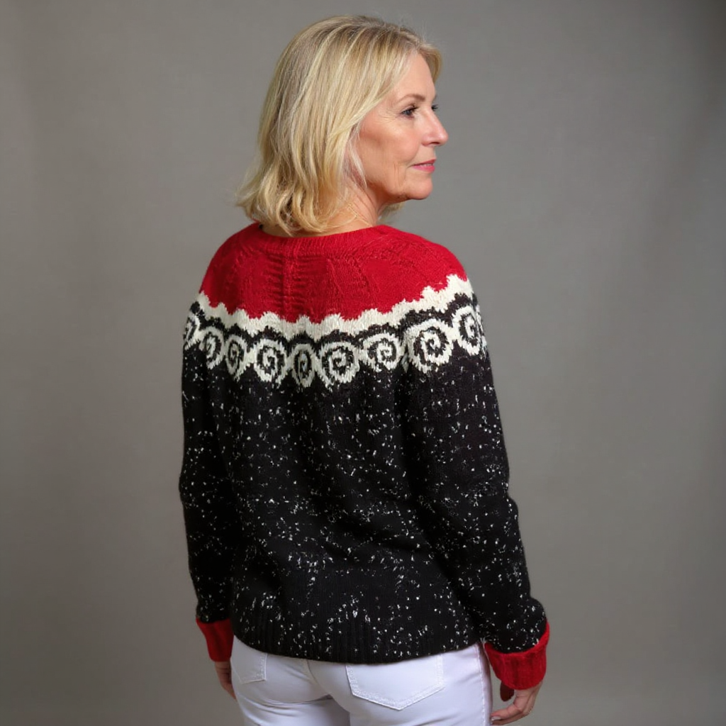 JANNIKE™ | KLASSISK ISLANDSK ULLCARDIGAN