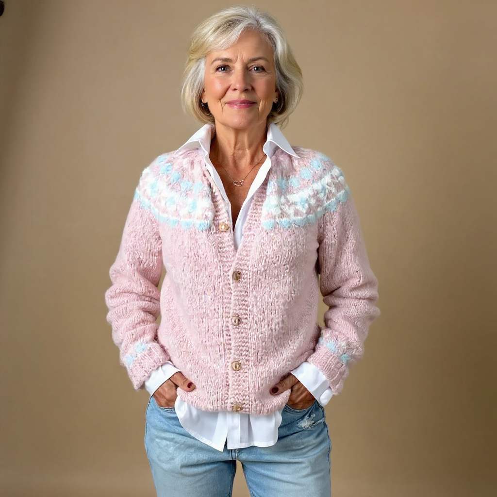 Saela & Co  - Classic Icelandic Wool Vintage Cardigan