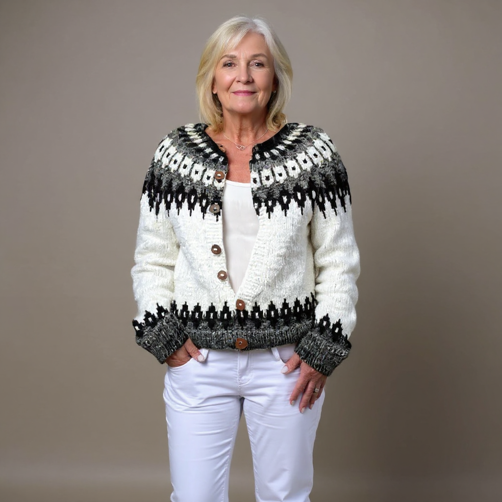 Saela & Co - Classic Icelandic Wool Cardigan