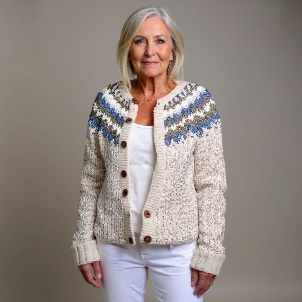 ANITA™ | KLASSISK ISLANDSK ULLCARDIGAN