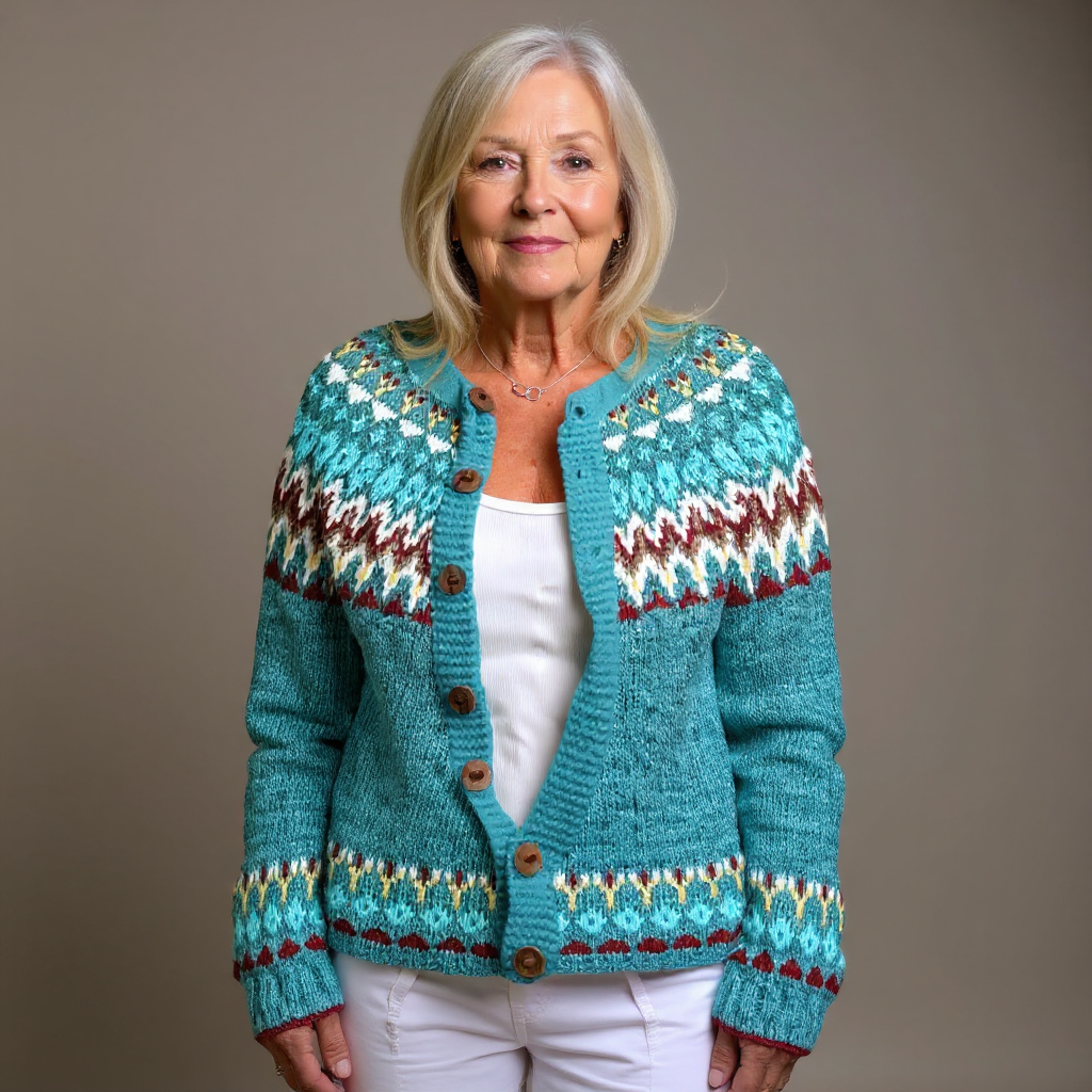 Saela & Co - Classic Icelandic Wool Cardigan