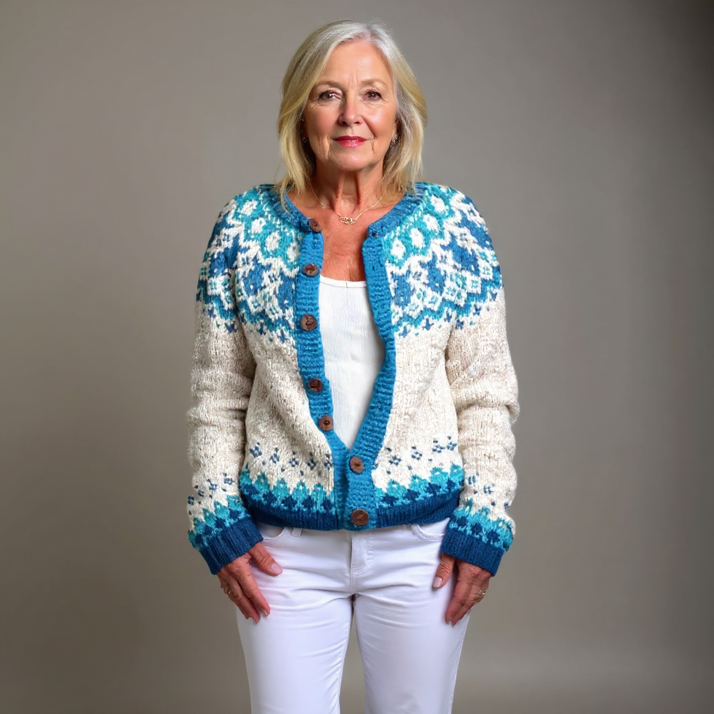 Saela & Co - Classic Icelandic Wool Cardigan