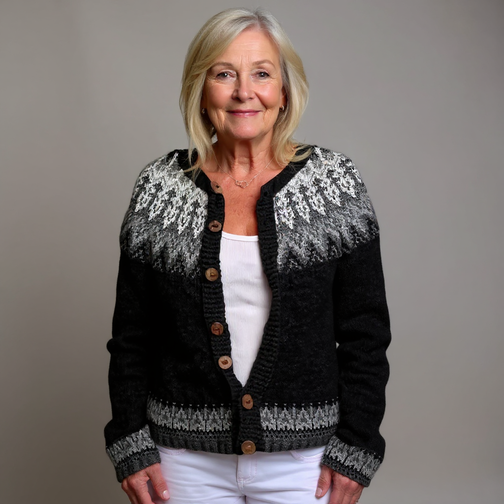 SOLFRID™ | KLASSISK ULLCARDIGAN
