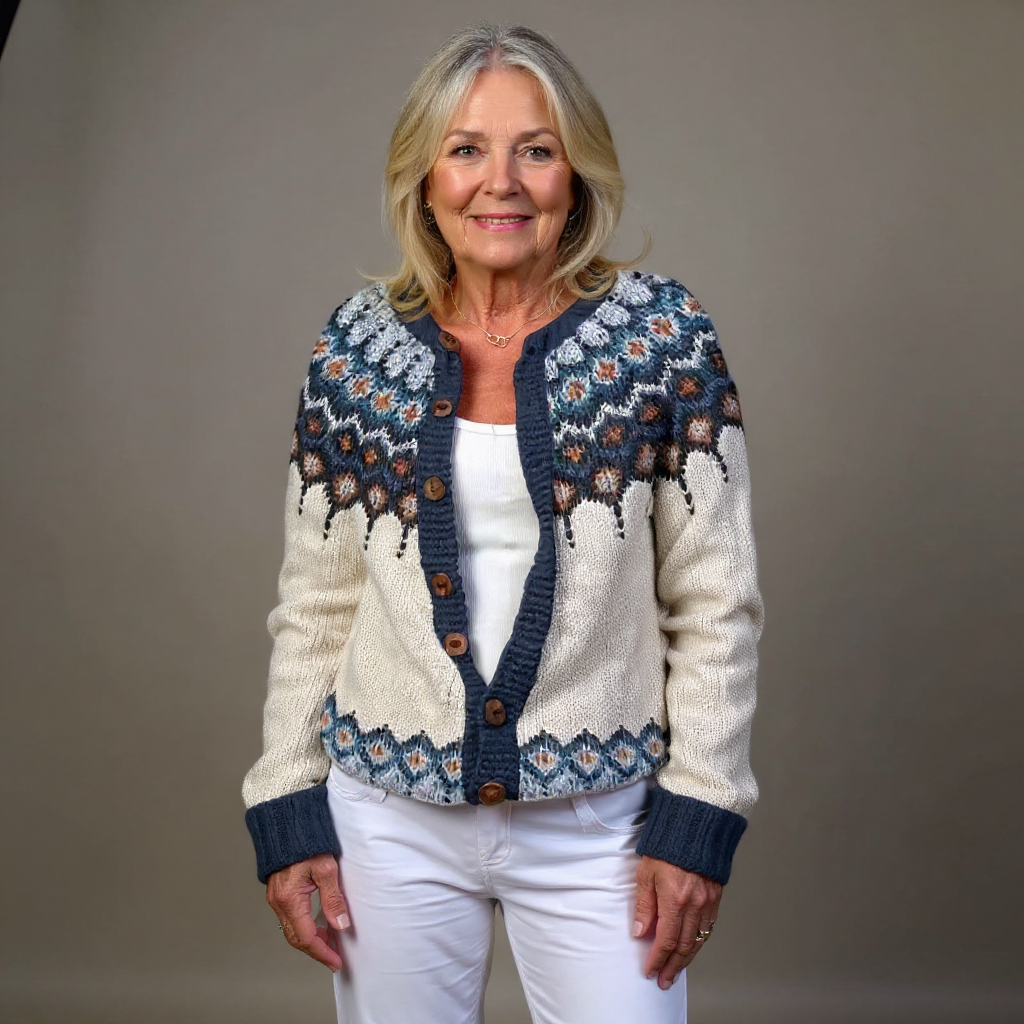 HELLE™ | KLASSISK ISLANDSK ULLCARDIGAN