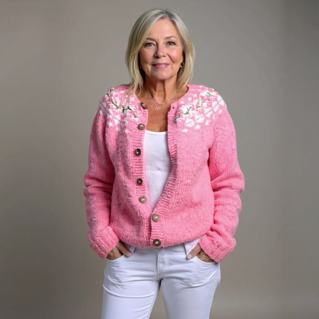 ELMA™ |  KLASSISK ISLANDSK ULLCARDIGAN