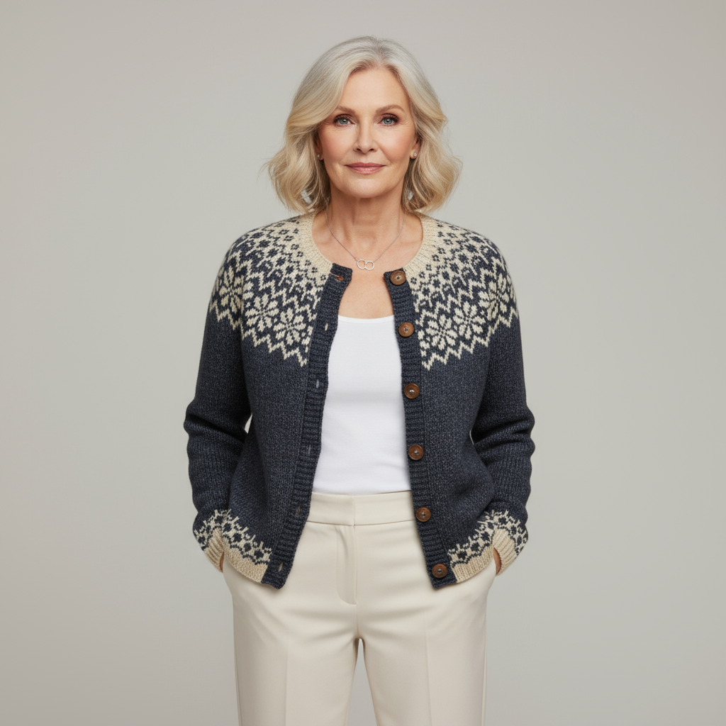 KAROLINE™ | VINTAGE STRIKKECARDIGAN