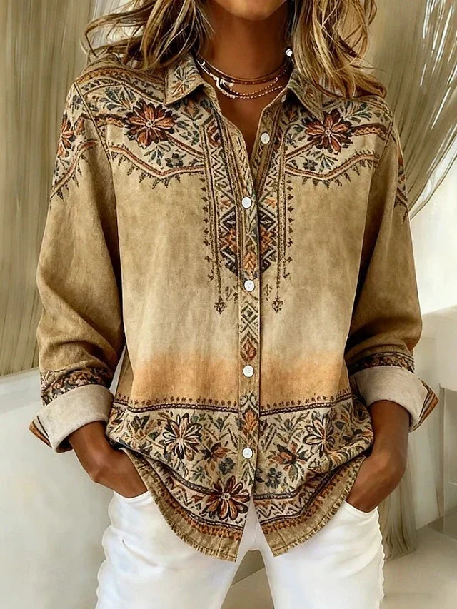REIDUN™ | VINTAGE KNAPPEBLUSE