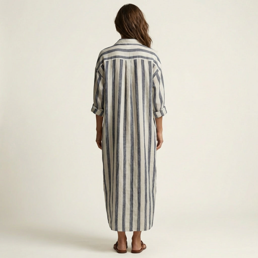 CARRA™ | STRIPET MAXI-KJOLE