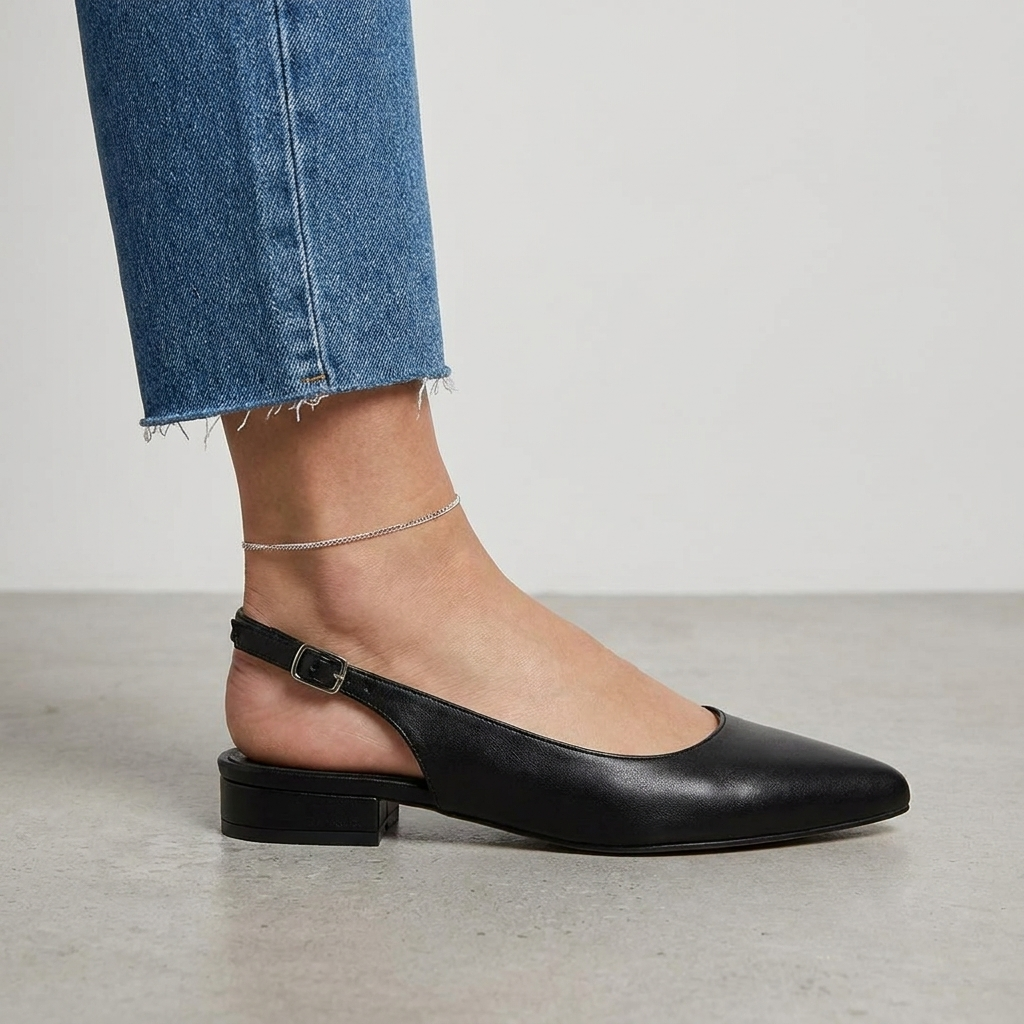 MILA™ | ORTOPEDISKE SLINGBACK FLATS