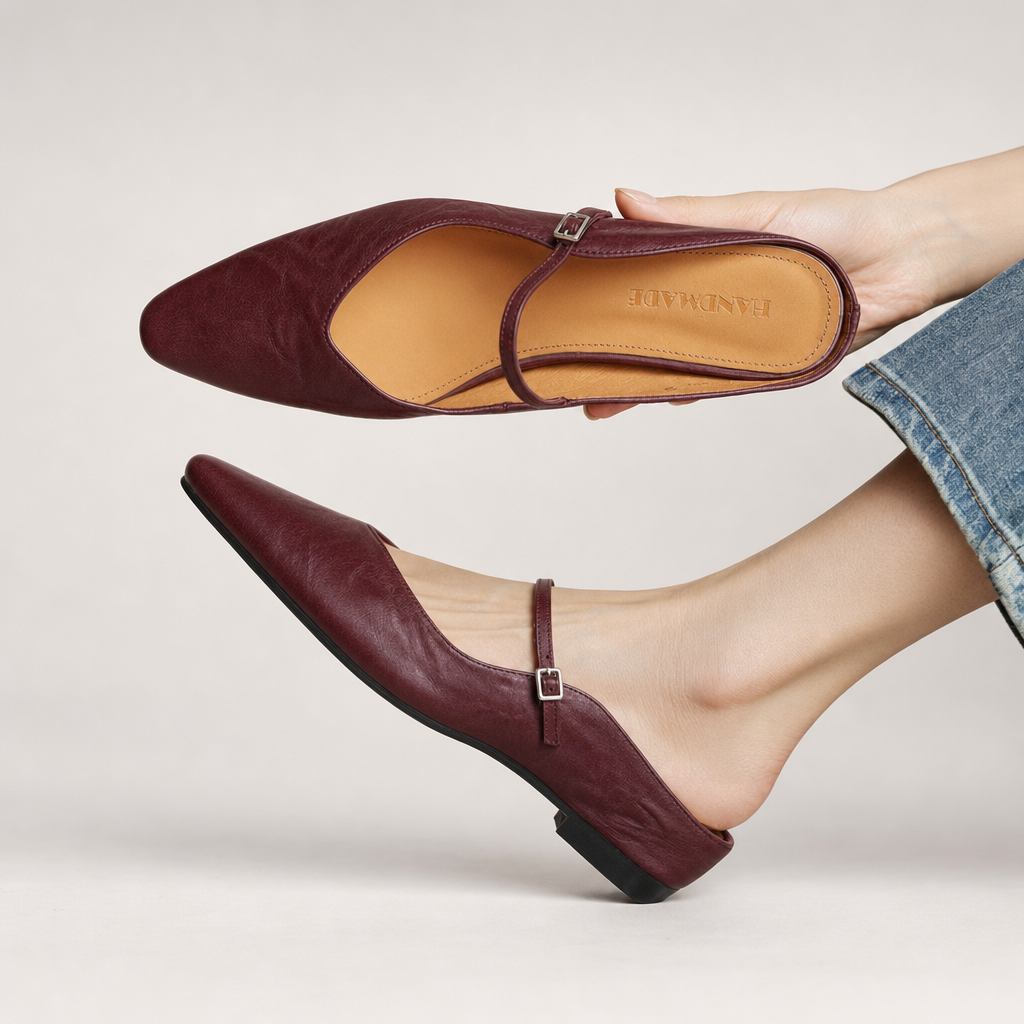 RENATA™ | EKTE SKINN MULES