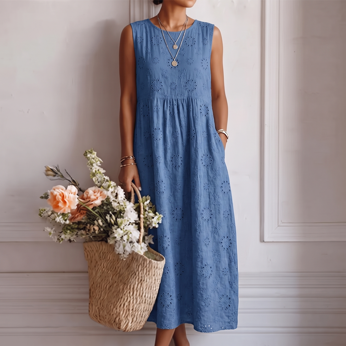 IDA™ | HVERDAGS SOMMER MIDI-KJOLE