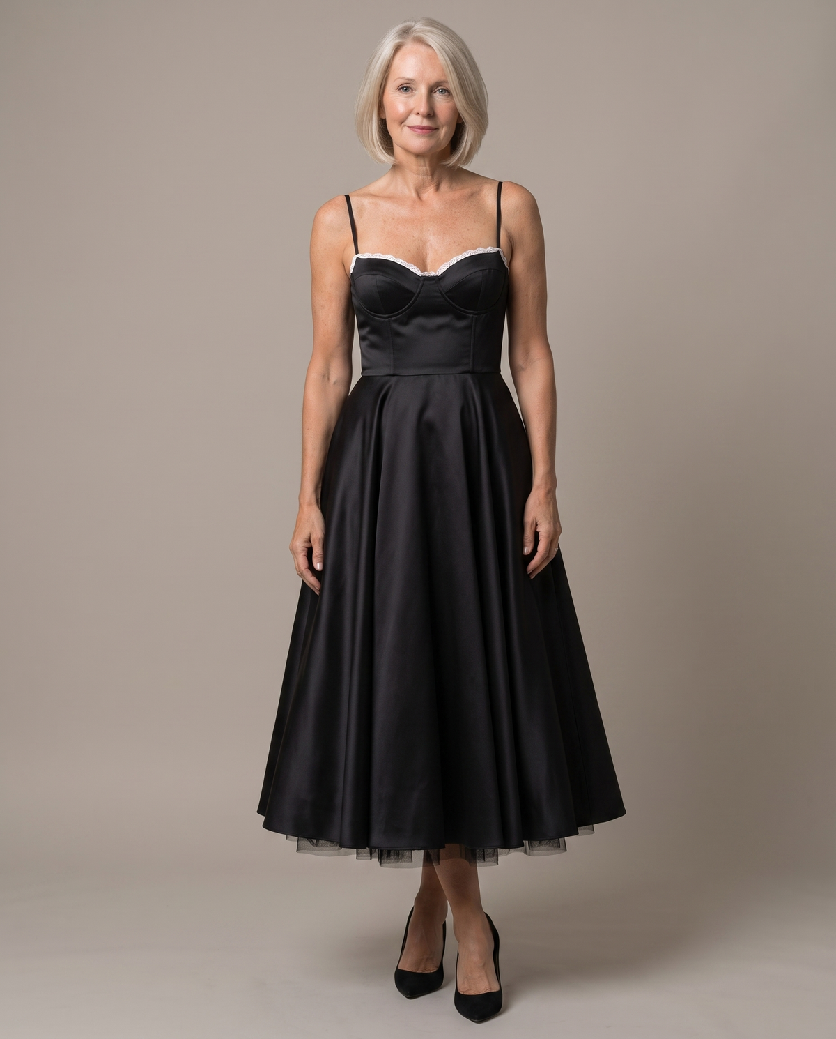 SELENE™ | ELEGANT MIDI-KJOLE