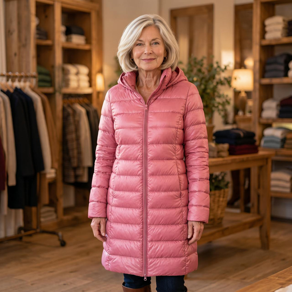 Claire™ Ultralett Vattert Jakke