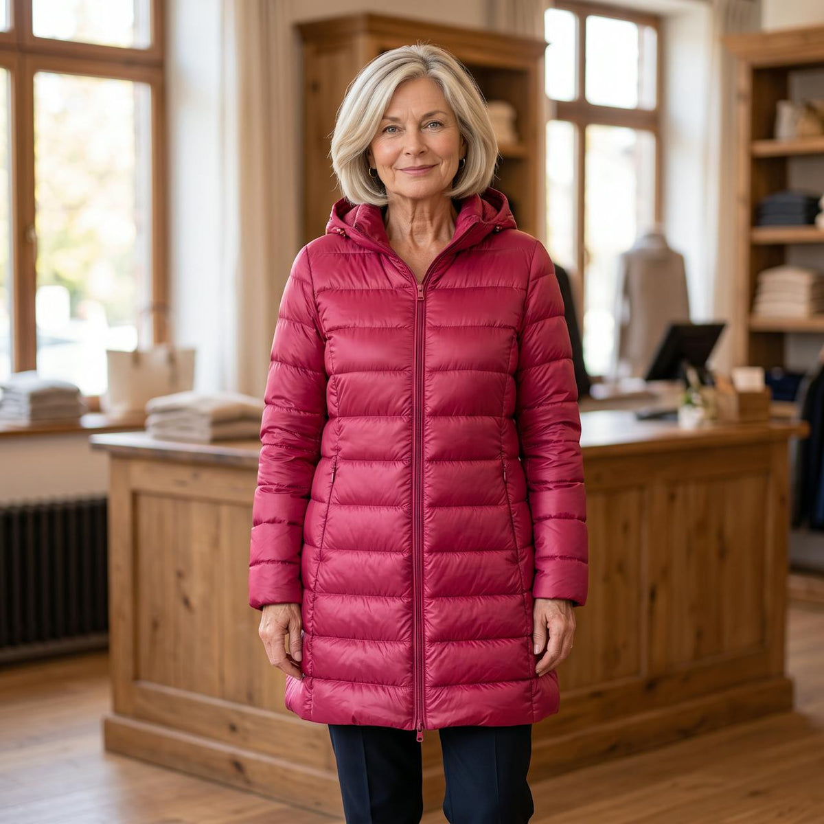 Claire™ Ultralett Vattert Jakke