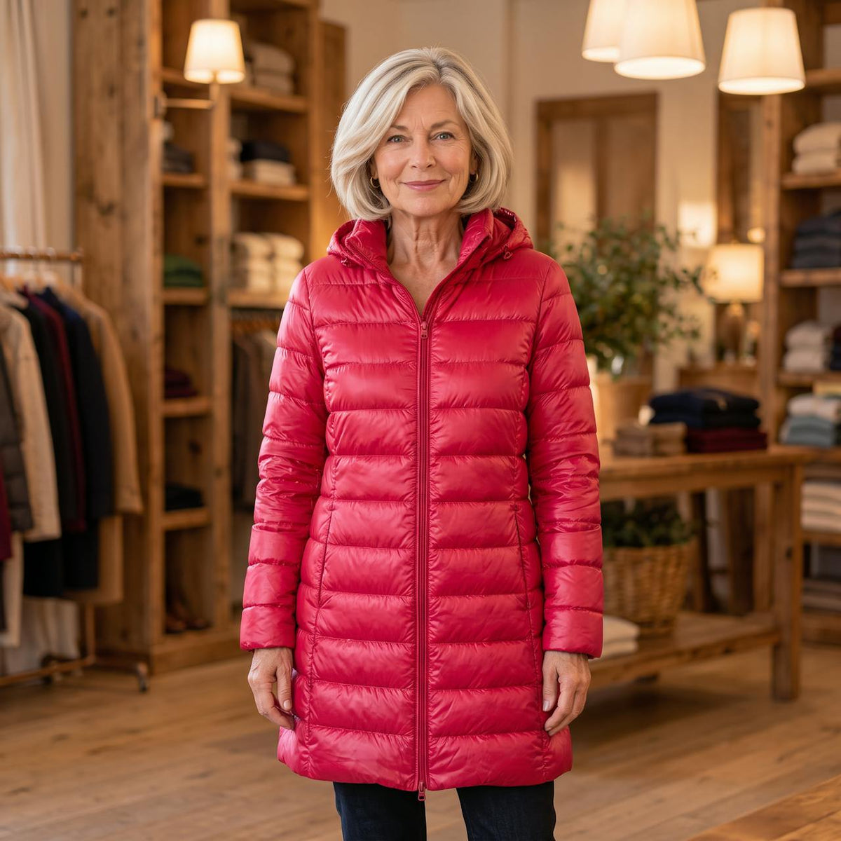 Claire™ Ultralett Vattert Jakke