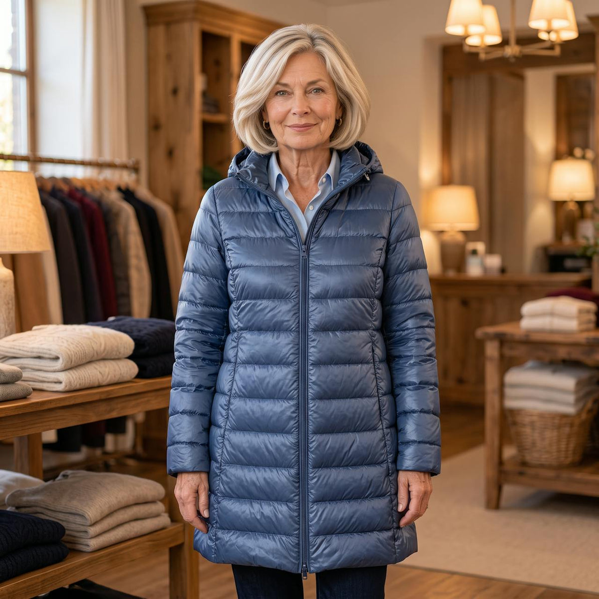 Claire™ Ultralett Vattert Jakke