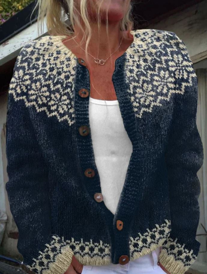 HALLDIS™ | VINTAGE STRIKKECARDIGAN