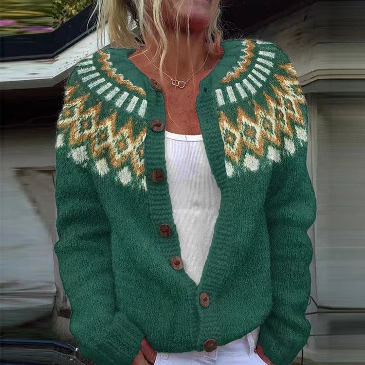 NATALIA™ | NORDISK STRIKKECARDIGAN