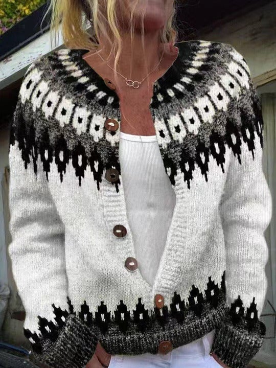 ALEKSANDRA™ | NORDISK STRIKKECARDIGAN