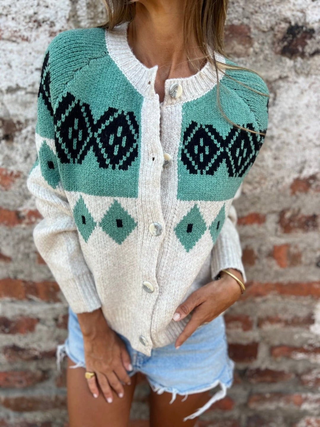 ALISON™ | NORDISK STRIKKECARDIGAN