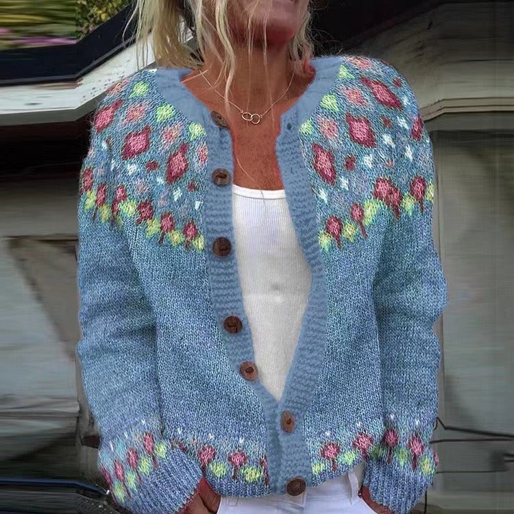 KAROLINE™ | NORDISK STRIKKECARDIGAN