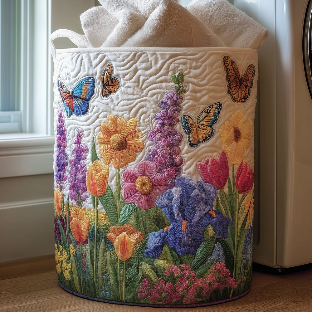 VÅRBLOMST | QUILTET VASKEKURV