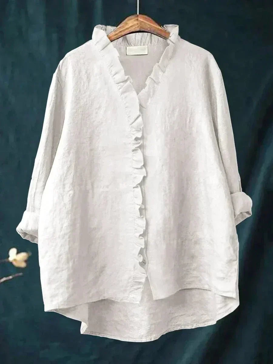 ELINE™ | ELEGANT SOMMERBLUSE — Hvit