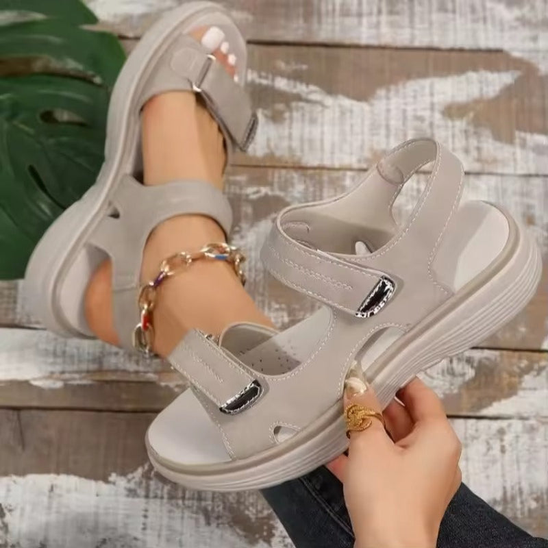 ISABELLA™ | BEIGE KOMFORT STROPP SANDAL