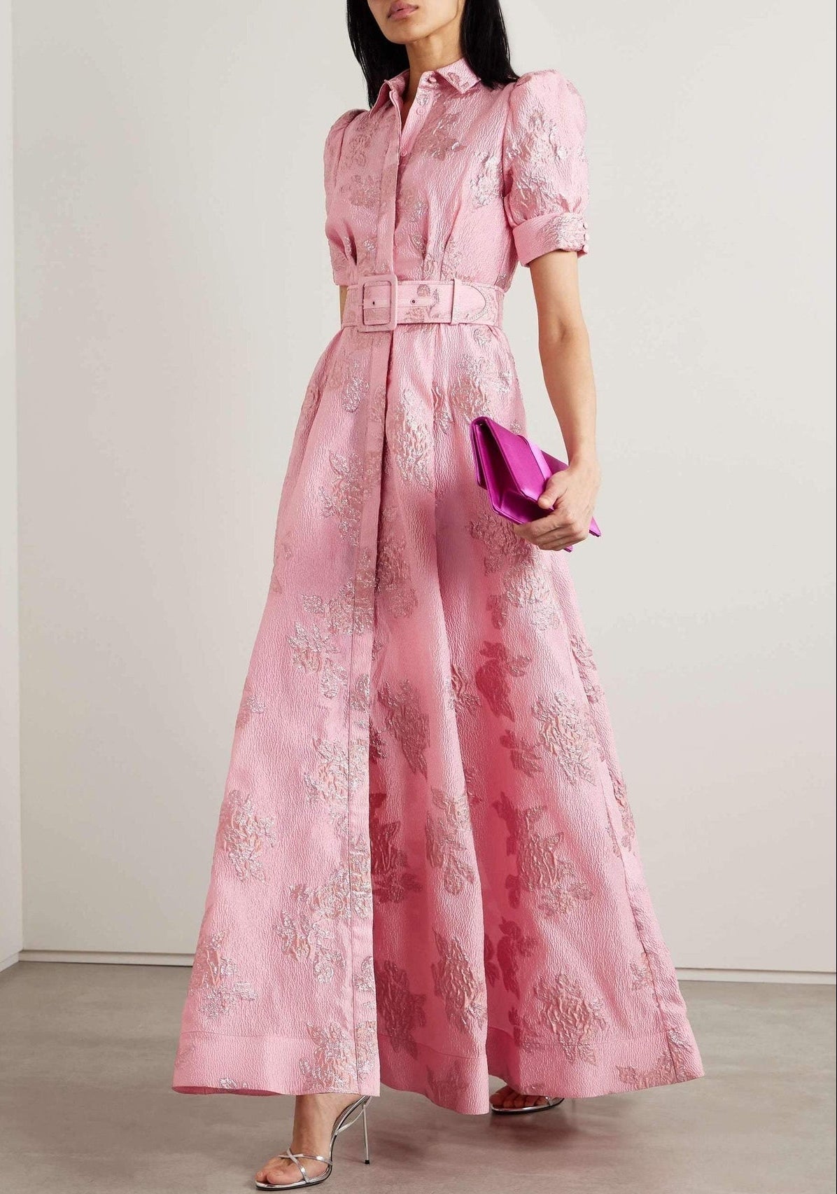 LOTTE™ | TETTSITTENDE ELEGANT BLOMSTERKJOLE