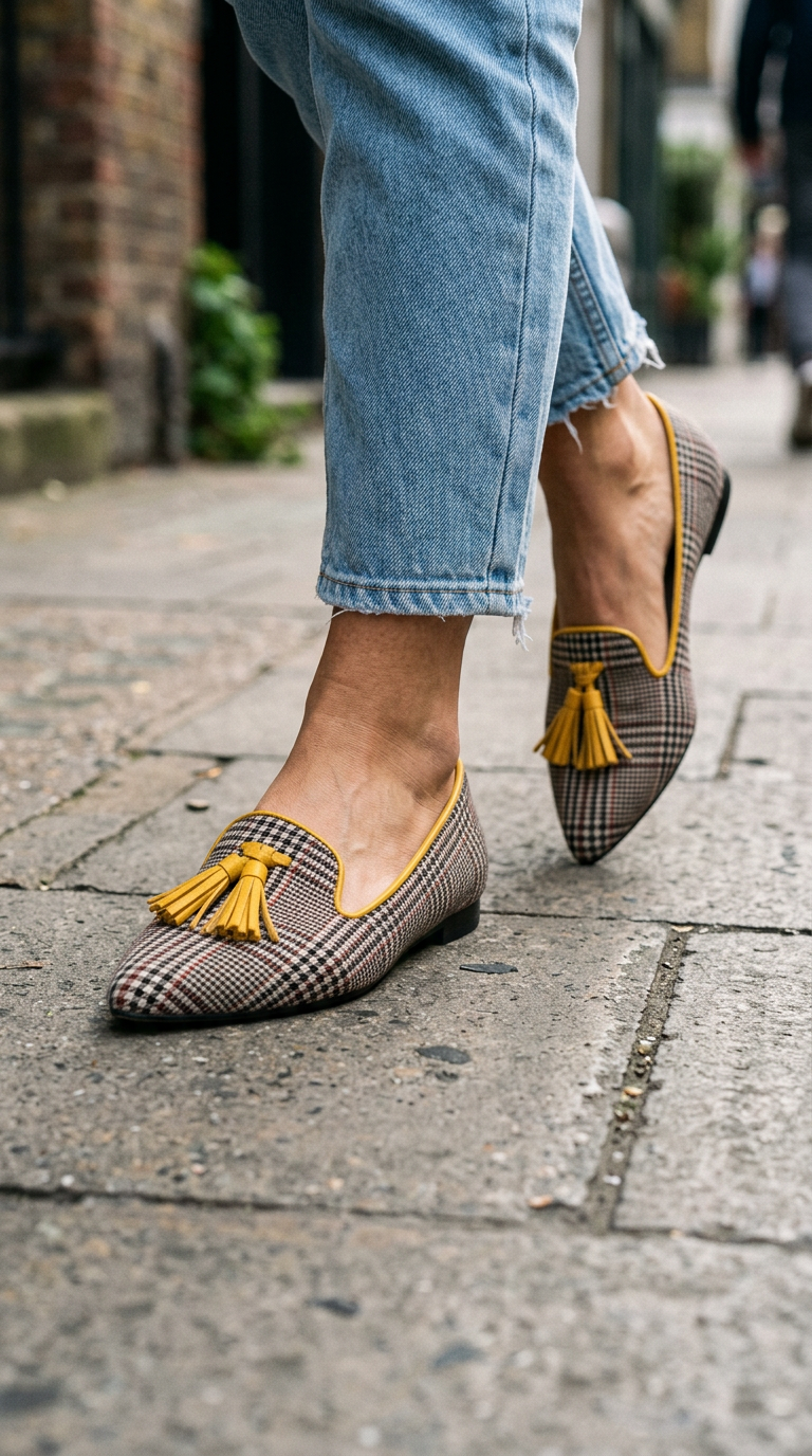 LIVIA™ | FLATE SLIP-ON SKO MED SPISS TÅ