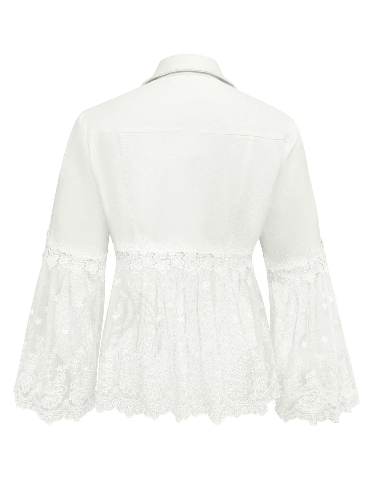 SUNNELACE™ | JAKKE MED VOLANGER
