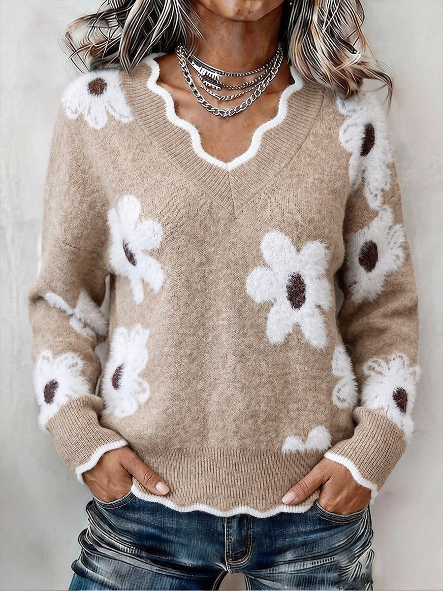 EMBLA™ | STRIKKEGENSER — Khaki