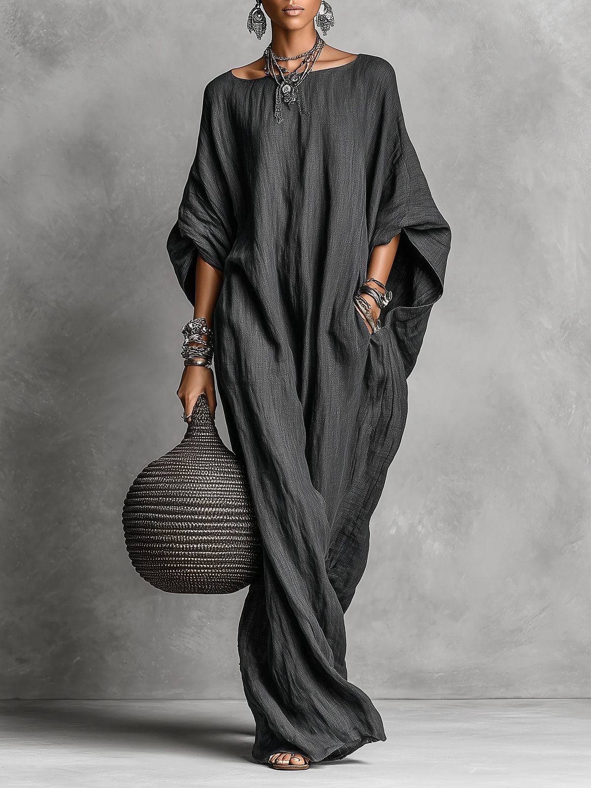 SERENA™ | OVERSIZED MAXI-KJOLE