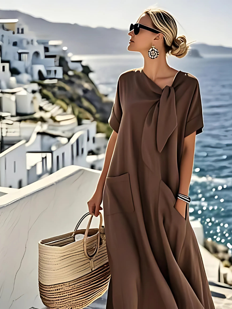 RAGNHILD™ | Elegant Kjole med Lommer