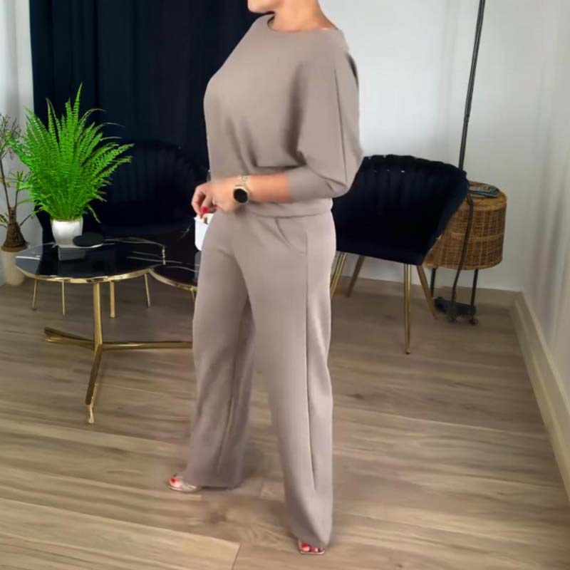 HENNY™ | 3-DELT SETT MED LANG CARDIGAN, TOPP OG BUKSE