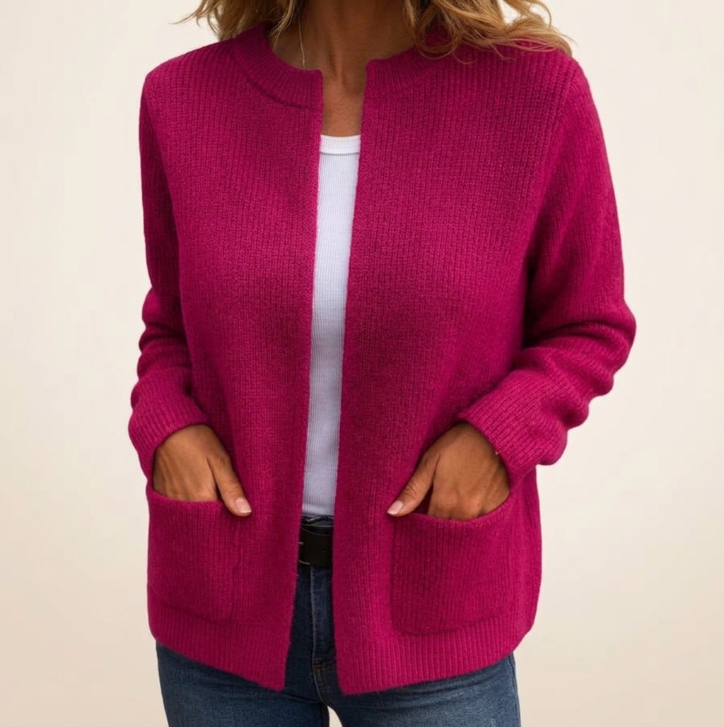 CORLISS™ | STRIKKECARDIGAN — Rosa