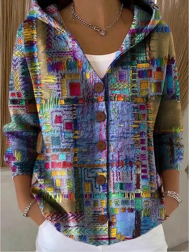 ONDREA™ | STRIKKECARDIGAN — Lilla